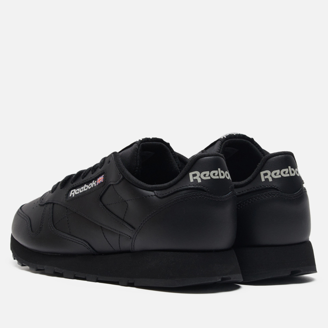 Мужские кроссовки Reebok, цвет чёрный, размер 42.5 GY0955 Classic Leather - фото 3