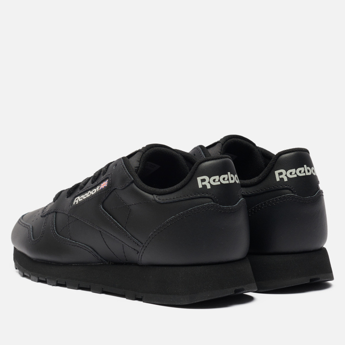 Женские кроссовки Reebok, цвет чёрный, размер 37 GY0960 Classic Leather - фото 3