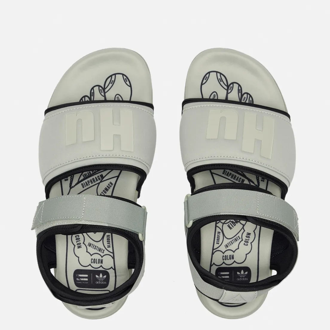 adidas Originals Мужские сандалии x Pharrell Williams Adilette 2.0