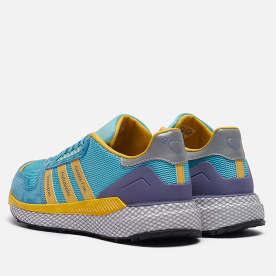 Кроссовки adidas Originals x Human Made Questar Light Aqua/St. Fade Ocean/Core Black