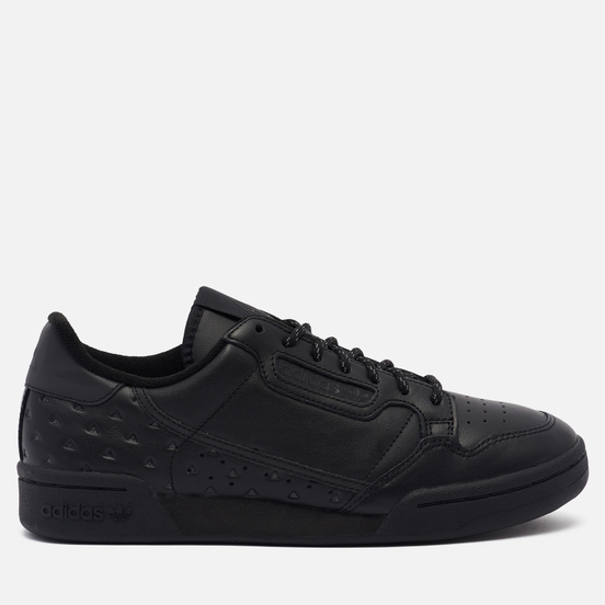 Кроссовки adidas Originals x Pharrell Williams Continental 80 Core Black/Core Black/Core Black