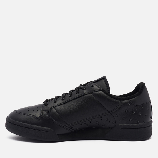Кроссовки adidas Originals x Pharrell Williams Continental 80 Core Black/Core Black/Core Black