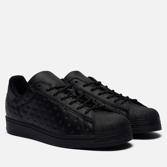 Кроссовки adidas Originals x Pharrell Williams Superstar Core Black/Core Black/Core Black