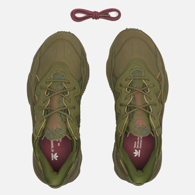 Мужские кроссовки adidas Originals, цвет оливковый, размер 41.5 GY9020 Ozweego - фото 2