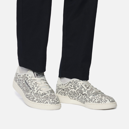 Кроссовки Reebok x Keith Haring Club C Chalk/Pure Grey/Chalk