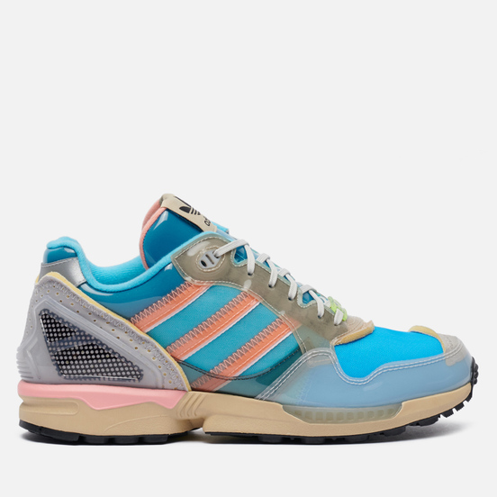Кроссовки adidas Originals XZ 0006 Inside Out Bright Cyan/Chalk Coral/Stone Khaki