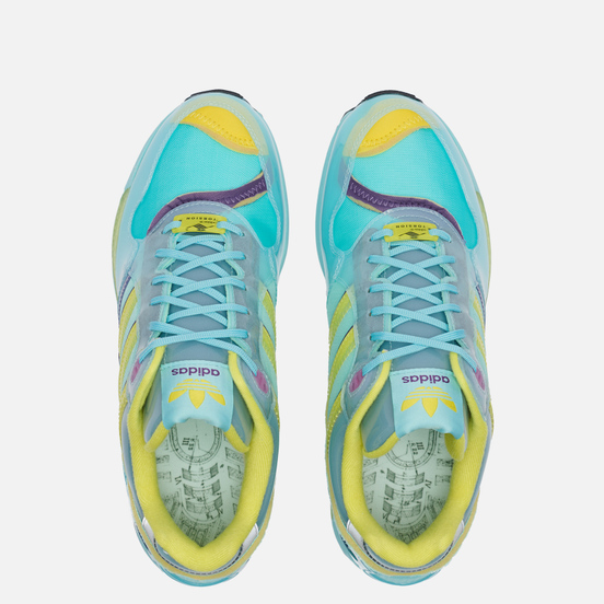 Кроссовки adidas Originals XZ 0006 Inside Out Clear Aqua/Light Aqua/Shock Yellow