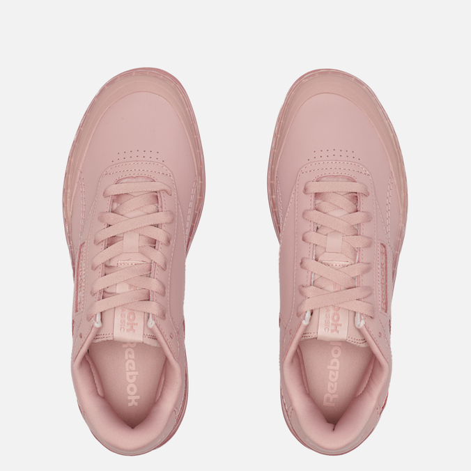 Женские кроссовки Reebok, цвет розовый, размер 37.5 GZ6420 Club C Double GEO - фото 2