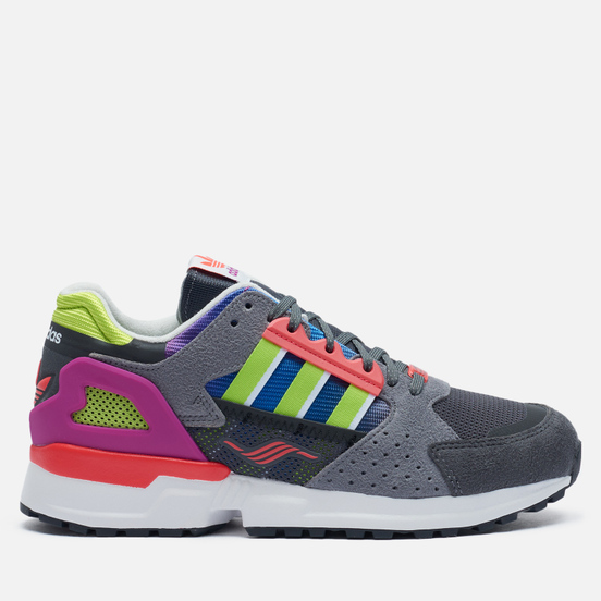 Мужские кроссовки adidas Originals ZX 10.000 C Grey Five/Sonic Fuchsia/Semi Solar Slime