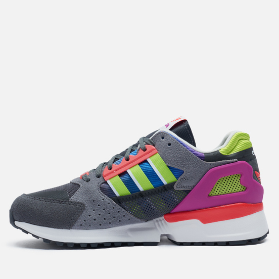 Мужские кроссовки adidas Originals ZX 10.000 C Grey Five/Sonic Fuchsia/Semi Solar Slime