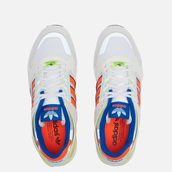 Мужские кроссовки adidas Originals ZX 10 000 C Grey One/Solar Red/White