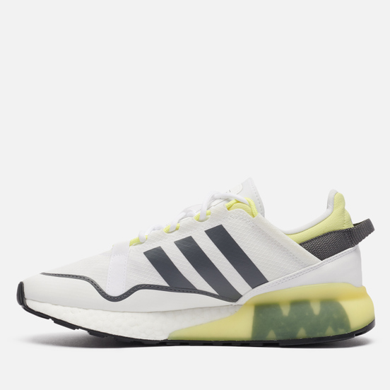 Кроссовки adidas Originals ZX 2K Boost Pure Cloud White/Grey Five/Pulse Yellow
