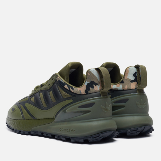 Мужские кроссовки adidas Originals ZX 2K Boost 2.0 Trail Focus Olive/Core Black/Focus Olive
