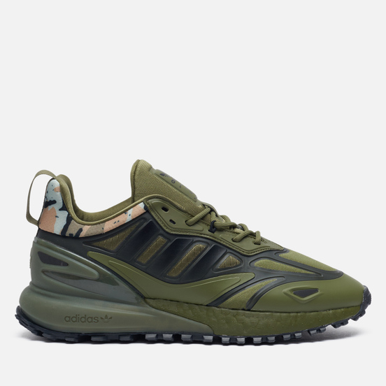 Мужские кроссовки adidas Originals ZX 2K Boost 2.0 Trail Focus Olive/Core Black/Focus Olive