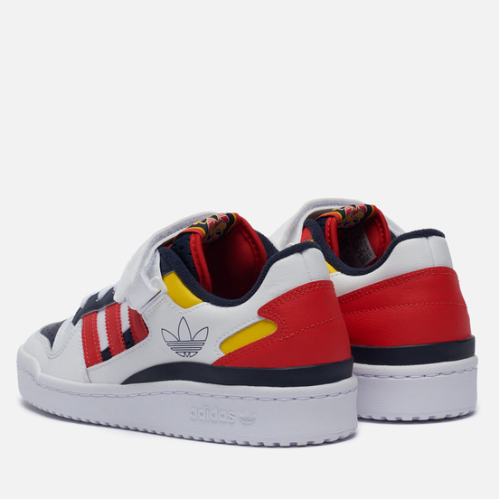 Кроссовки adidas Originals Forum Low White/Legend Ink/Red
