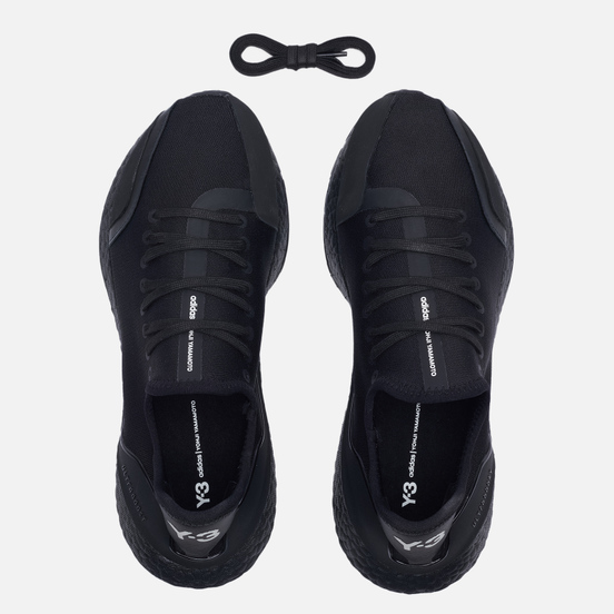 Мужские кроссовки Y-3 Ultra Boost 21 Black/Black/Core White