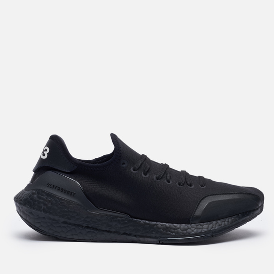 Мужские кроссовки Y-3 Ultra Boost 21 Black/Black/Core White