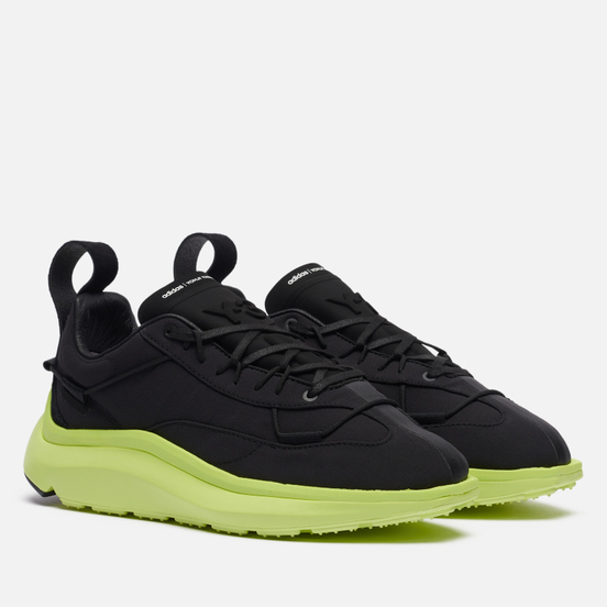 Кроссовки Y-3 Shiku Run Black/Black/Semi Frozen Yellow