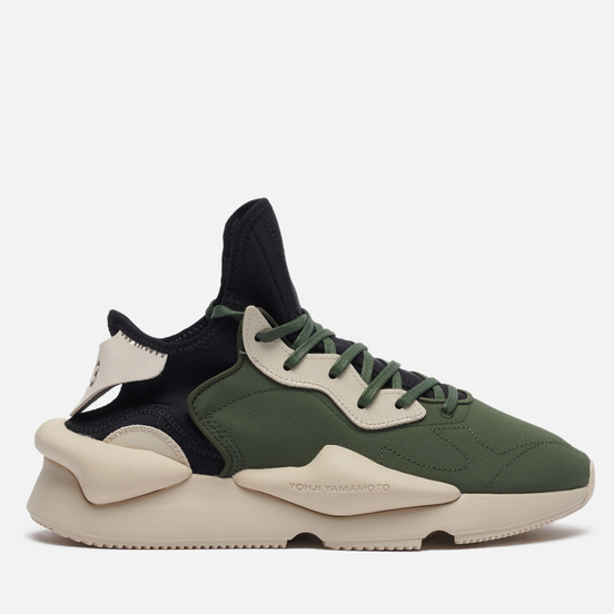 Кроссовки Y-3 Kaiwa Shadow Green/Clear Brown/Black