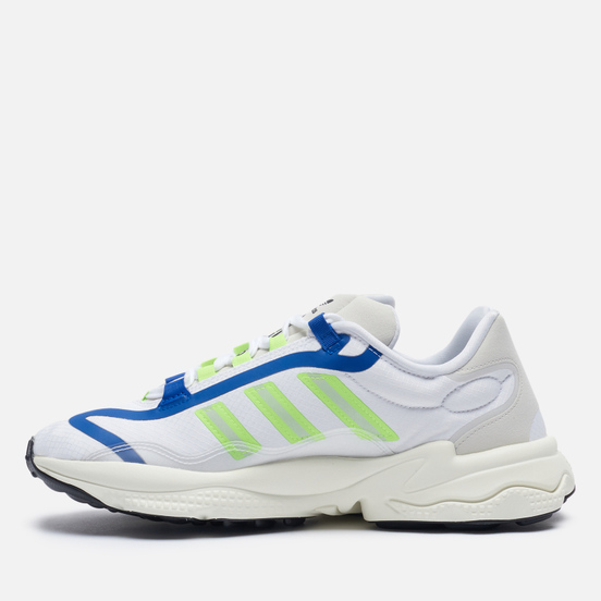Кроссовки adidas Originals Ozweego Pure White/Signal Green/Off White