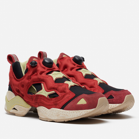 фото Кроссовки reebok x street fighter instapump fury 95, цвет красный, размер 38.5 eu