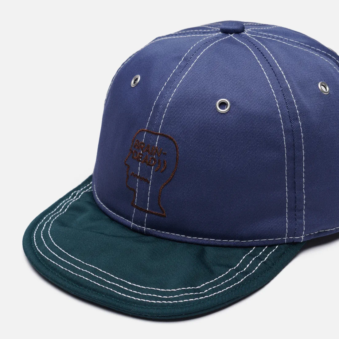 Brain Dead Кепка Wire Brim 6 Panel