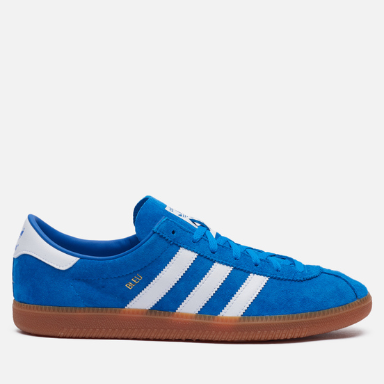 Мужские кроссовки adidas Originals Bleu Bright Blue/White/Gold Metallic