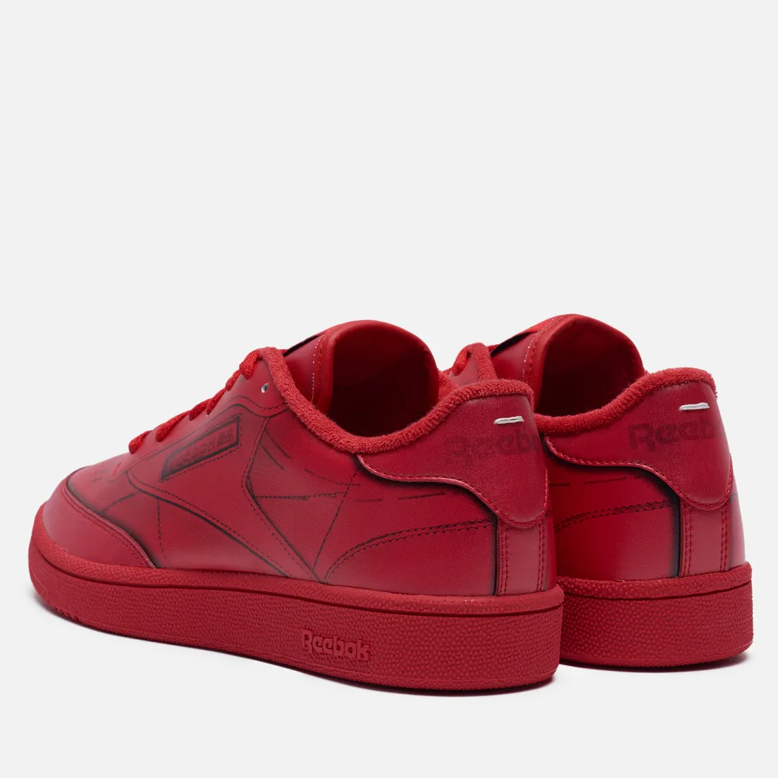 Reebok Мужские кроссовки x Maison Margiela Project 0 Classic Club Tromp Leoil