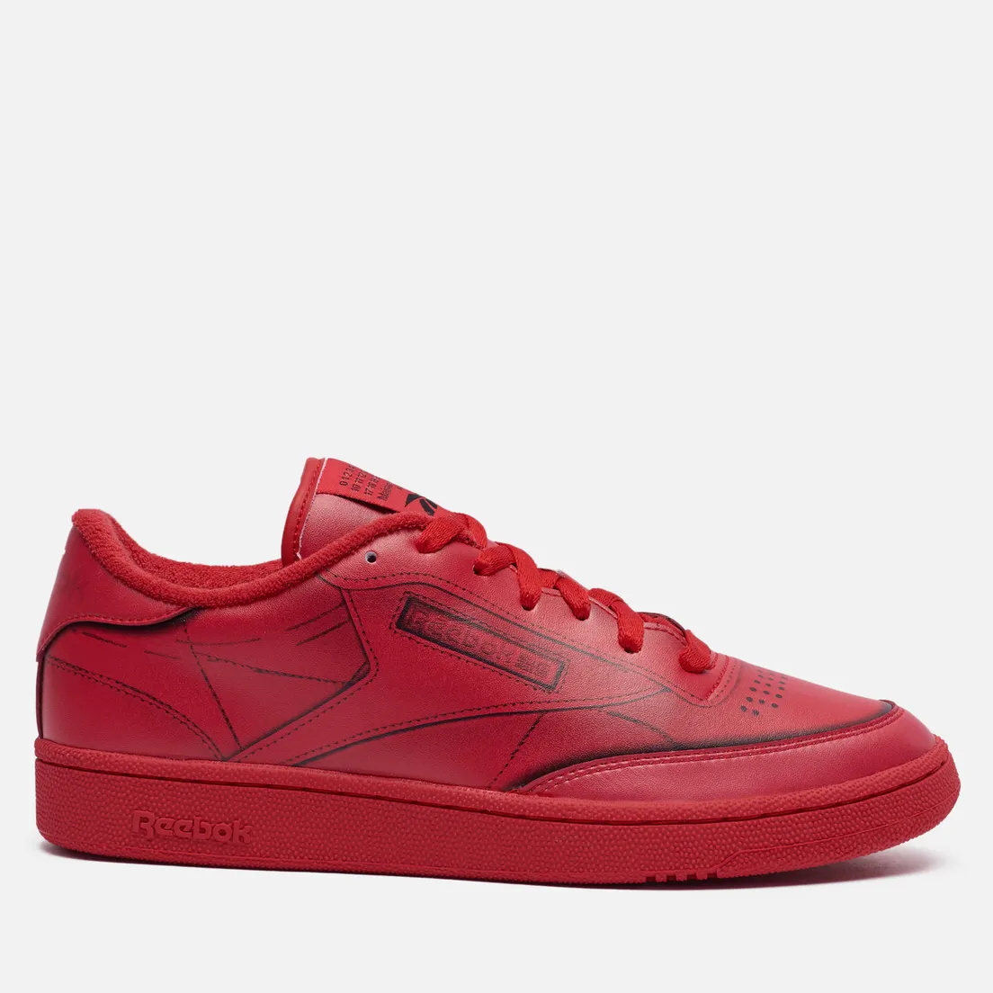 Reebok Мужские кроссовки x Maison Margiela Project 0 Classic Club Tromp Leoil