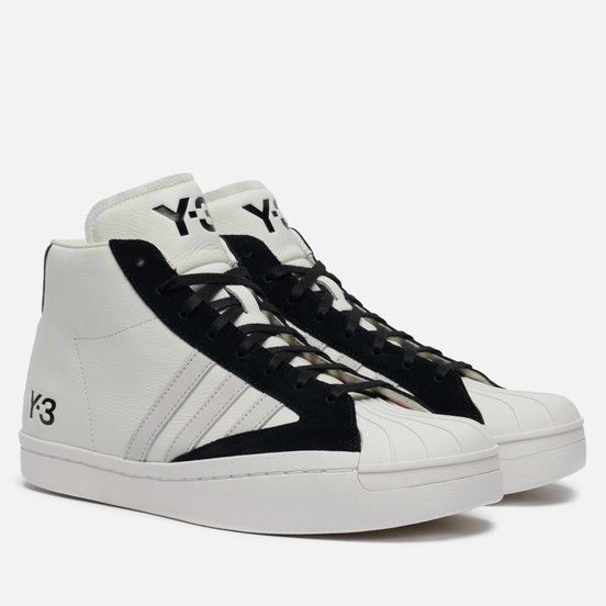 Кроссовки Y-3 Yohji Pro Cream White/Grey One/Black