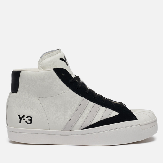 Кроссовки Y-3 Yohji Pro Cream White/Grey One/Black