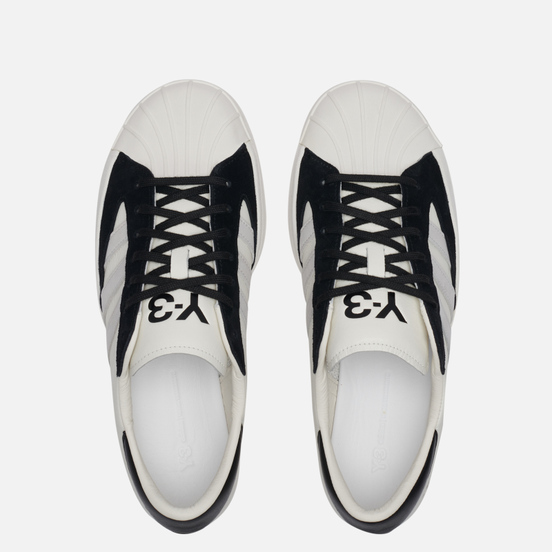 Кроссовки Y-3 Yohji Star Core White/Grey One/Black