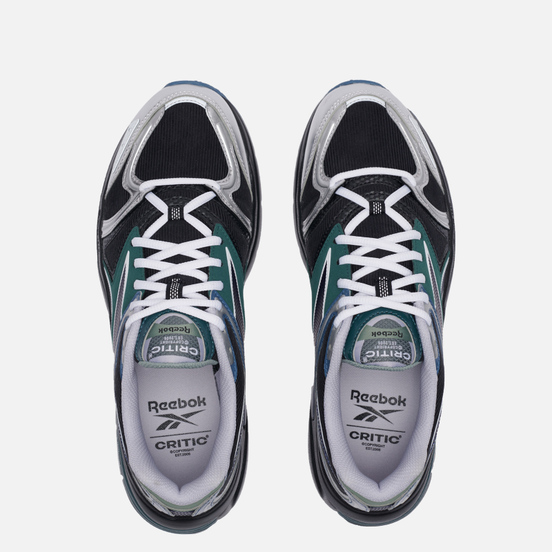 Кроссовки Reebok Premier Road Plus VI Core Black/Brave Blue/Forest Green