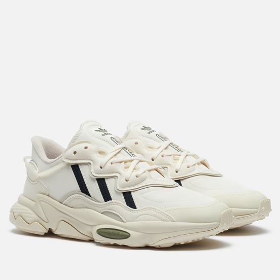 Кроссовки adidas Originals Ozweego Cream White/Core Black/Focus Olive
