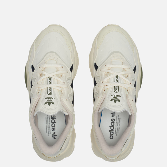 Кроссовки adidas Originals Ozweego Cream White/Core Black/Focus Olive