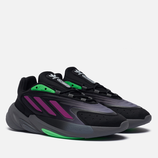 Кроссовки adidas Originals Ozelia Core Black/Screaming Green/Grey Four