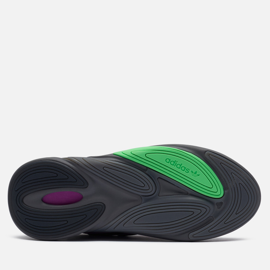 Кроссовки adidas Originals Ozelia Core Black/Screaming Green/Grey Four
