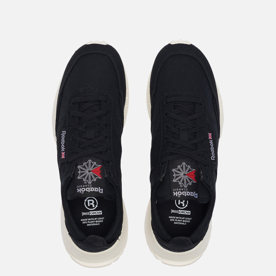 Мужские кроссовки Reebok Classic Leather Legacy Grow Core Black/Core Black/Chalk