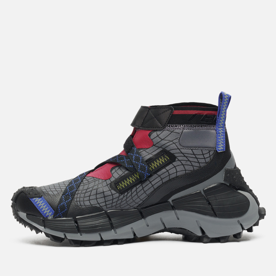 Мужские кроссовки Reebok Zig Kinetica II Edge Gore-Tex Core Black/Pure Grey/Punch Berry