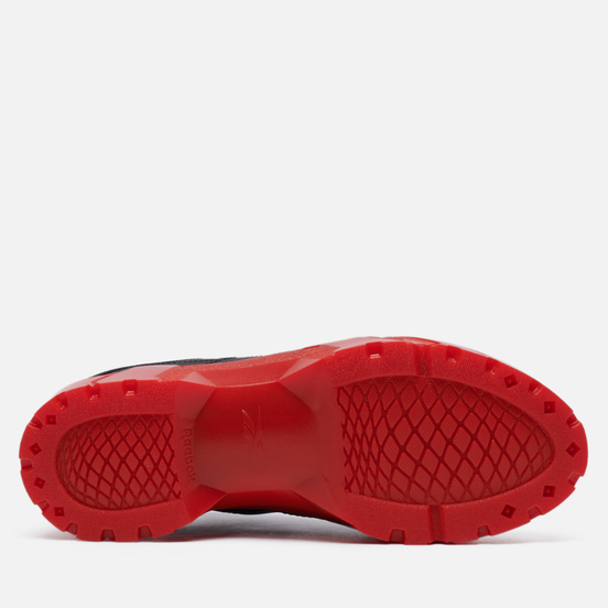Женские кроссовки Reebok x Cardi B Club C Core Black/Dynamic Red/Rose Gold