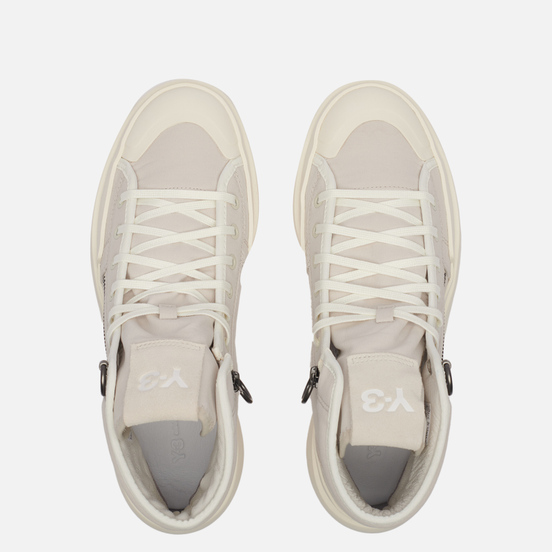 Мужские кроссовки Y-3 Ajatu Court High Bliss/Off White/Core White