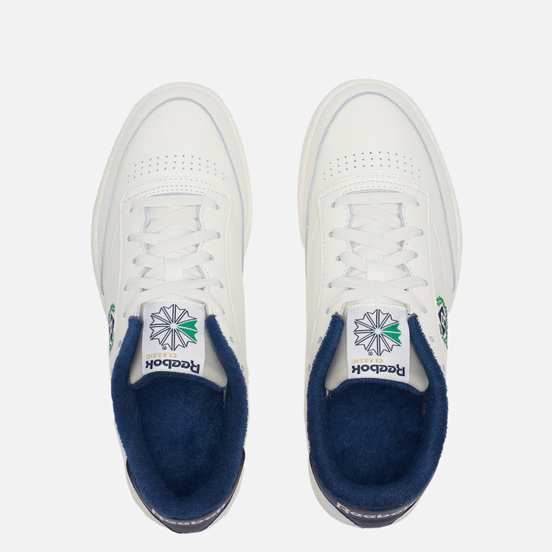 Кроссовки Reebok Club C 85 Chalk/Chalk/Vector Navy