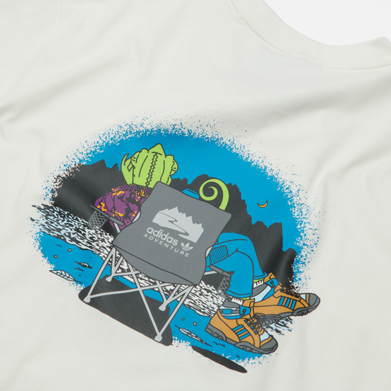Мужская футболка adidas Originals Adventure Chameleon Cloud White