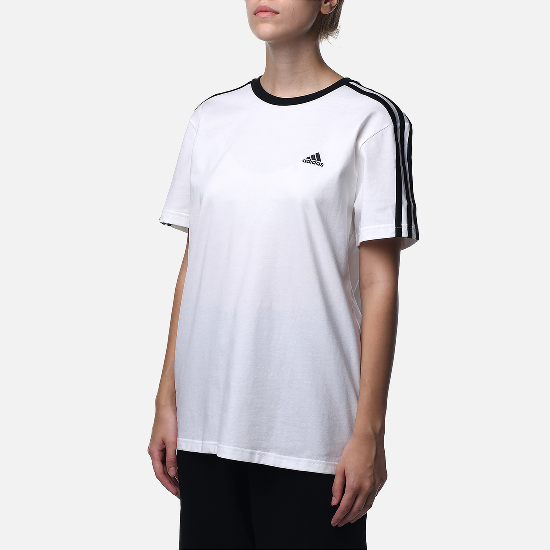 adidas Performance Женская футболка Essentials 3-Stripes