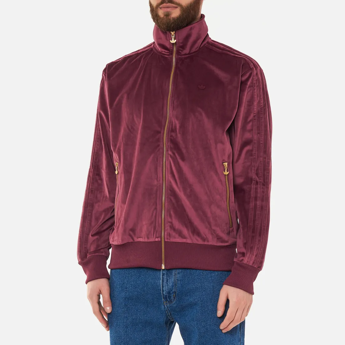 adidas Originals Мужская олимпийка Contempo Firebird Veloure