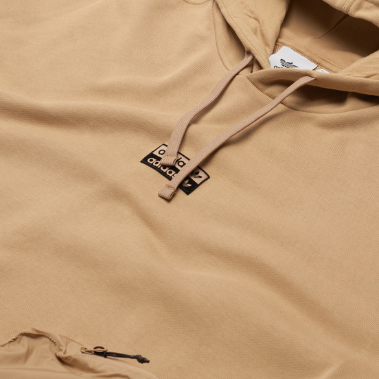 Мужская толстовка adidas Originals Reveal Your Vocal Loose Fit Hoodie Beige Tone