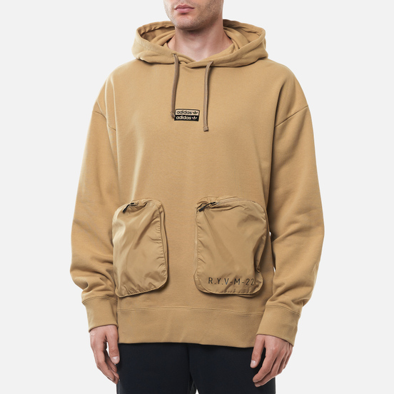 Мужская толстовка adidas Originals Reveal Your Vocal Loose Fit Hoodie Beige Tone