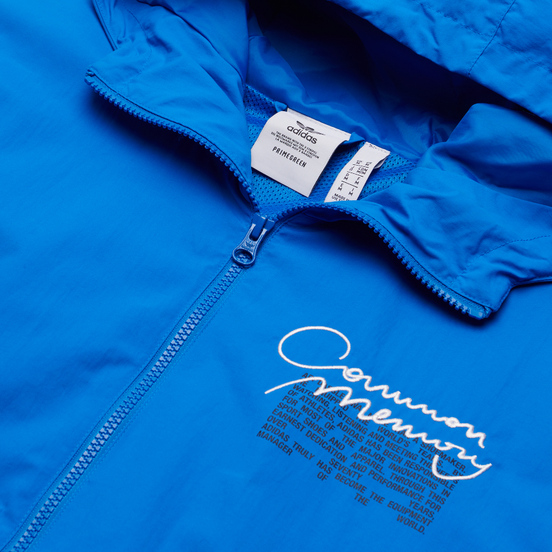 Мужская куртка ветровка adidas Originals Graphics Common Memory Pack Bluebird