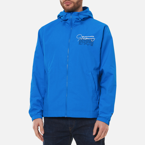 Мужская куртка ветровка adidas Originals Graphics Common Memory Pack Bluebird