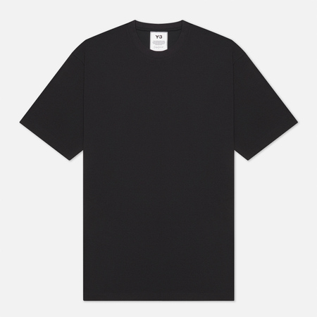 Мужская футболка Y-3 3 Stripe Crew Neck, цвет чёрный, размер XXL